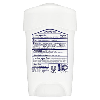 Clinical Protection Antiperspirant Deodorant 72-Hour Sweat & Odor Protection 5-In-1 Antiperspirant for Women 1.7 Oz