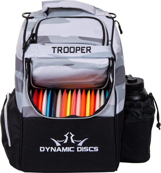 Trooper Disc Golf Backpack | Spacious Design for 18+ Discs | Lightweight and Durable | Perfect Gift for Disc Golf Enthusiasts | Suitable for Beginners and Advanced Players